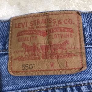 Mens Levi’s 550 Jeans 44 x 32 pre-Owned